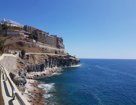 APT with terrace facing Amadores beach Apartment in Puerto Rico de Gran Canaria