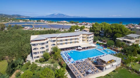 Property building, Bird's eye view, Swimming pool