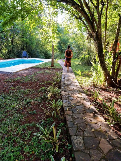 Spring, Day, Natural landscape, Garden, Garden view, Pool view, Swimming pool