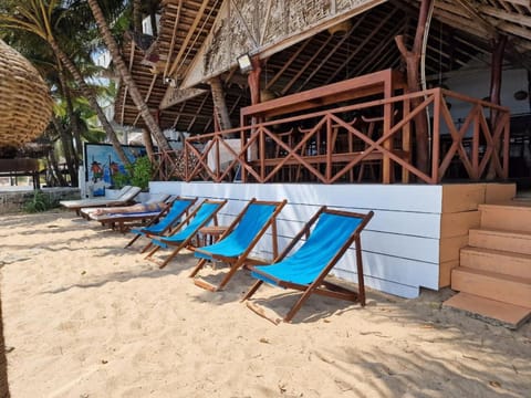 Beach, sunbed