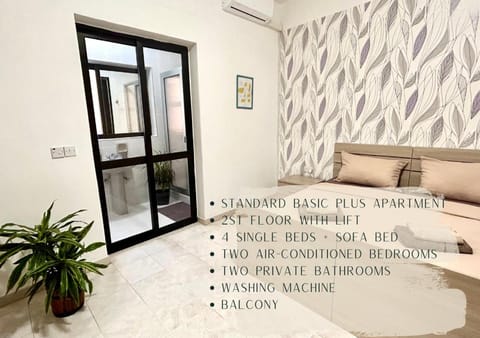 Arzella - spacious two bedroom apartments Vacation rental in Munxar