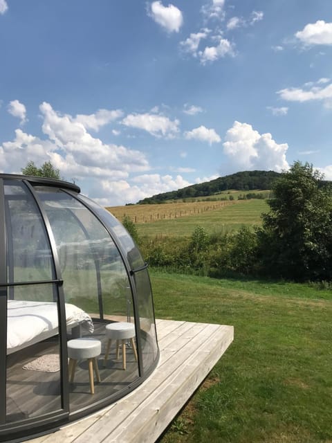 Les nuits insolites de la mothe - hébergement en bulle ou tiny house avec spa privatif Bed and Breakfast in Vosges