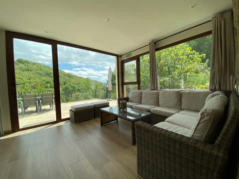 View (from property/room), Living room, Mountain view, River view, River view, Sea view