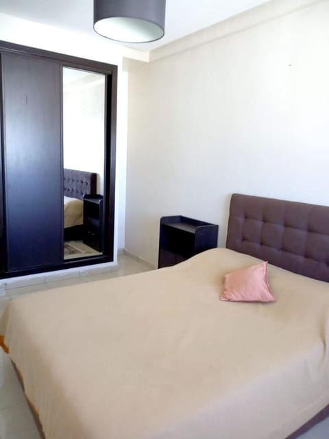 One bedroom appartement with shared pool furnished garden and wifi at Agadir 5 km away from the beach Condo in Agadir