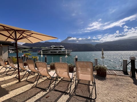 Garden, Balcony/Terrace, Lake view, Mountain view, sunbed