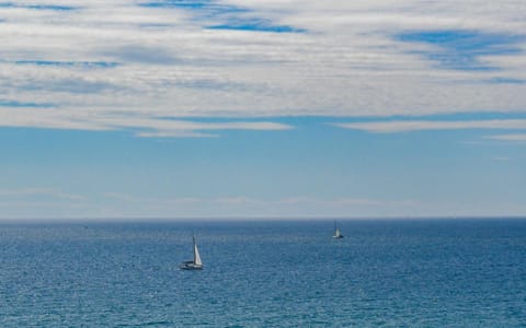 Natural landscape, Sea view