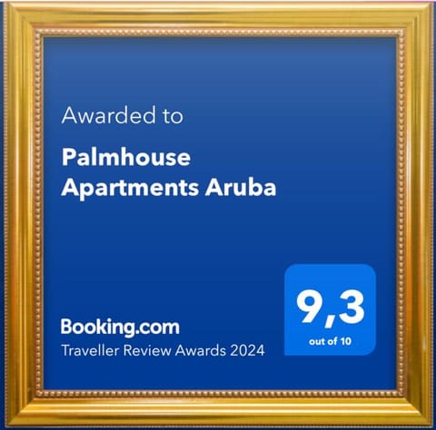 Palmhouse Apartments Aruba 1- 4 persons Condominio in Oranjestad