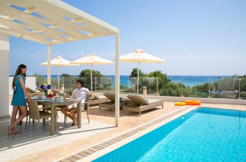 Patio, Sea view, Swimming pool