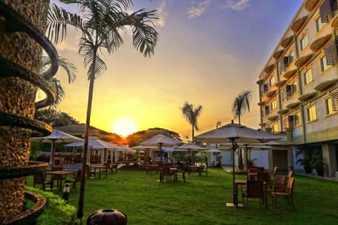 Property building, Natural landscape, Sunset