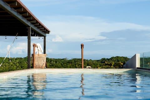 Pool view, Sea view, Swimming pool