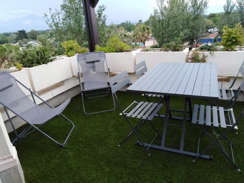 Patio, Day, Garden view, sunbed