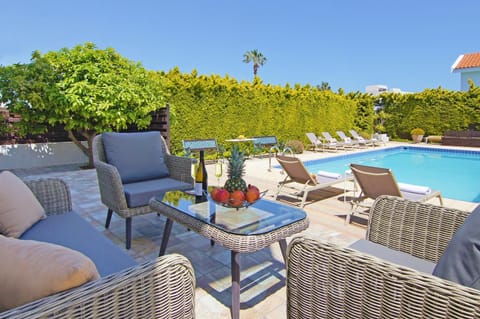 Patio, Seating area, Pool view, Swimming pool