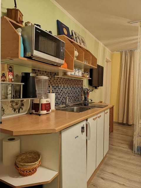 Coffee/tea facilities, Kitchen or kitchenette, minibar, oven, pet friendly, stove