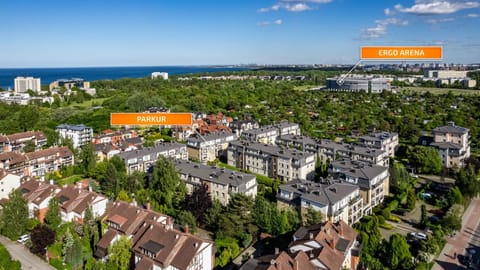 Property building, Neighbourhood, Bird's eye view