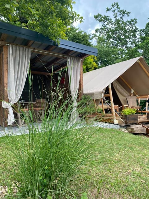 Property building, Garden view