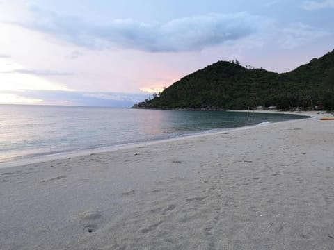 Beach, Sea view, Sunrise