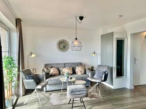 fewo1846 - Strandresidenz Wassersleben KuestenNest - luxuriöses Studioapartment mit Balkon und Meerblick Apartment in Flensburg