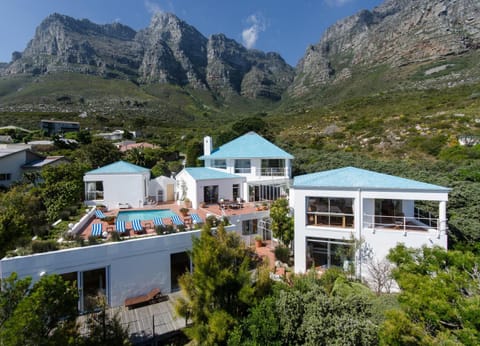 Property building, Day, Bird's eye view, Garden, Balcony/Terrace, Decorative detail, Mountain view, Pool view, Sea view, Swimming pool