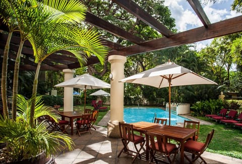 Pool view, Swimming pool