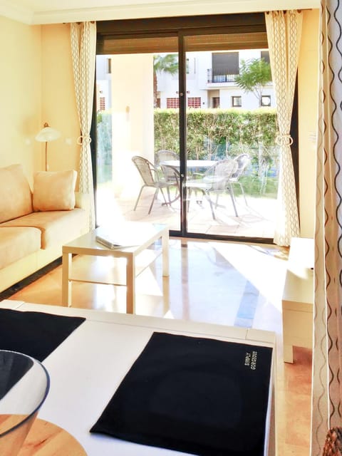 3 bedrooms appartement with shared pool furnished garden and wifi at San Javier 1 km away from the beach Condo in Los Alcázares