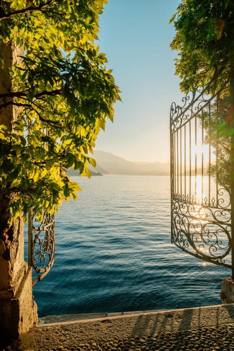 Natural landscape, Lake view, Sunset