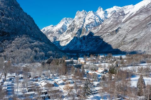 Natural landscape, Winter, Mountain view