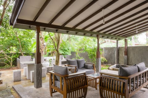 Patio, Garden, Seating area, Garden view