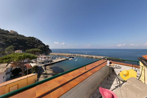 Natural landscape, View (from property/room), Balcony/Terrace, Sea view