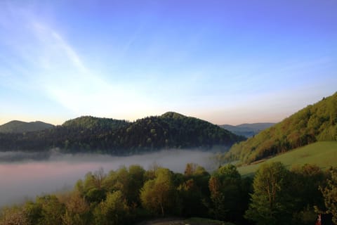 Natural landscape, Hiking, Mountain view, Sunrise