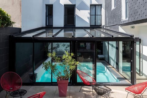 Patio, Pool view, Swimming pool