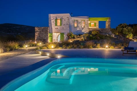 Villa Aeolos with 2 private pools Villa in Paros, Greece