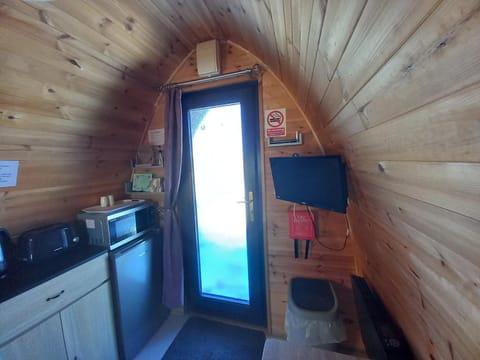 Hillside Camping Pods and Shepherd's Hut Campground/
RV Resort in Scotland