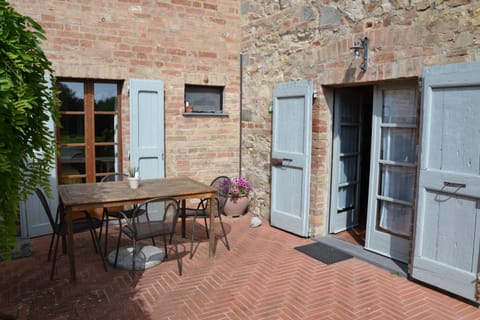 Property building, Patio, Day, Dining area