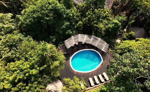 Bird's eye view, Swimming pool