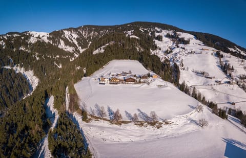 Natural landscape, Bird's eye view, Winter