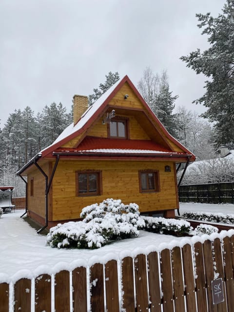 Domek letniskowy w Puszczy Augustowskiej z sauną i balią House in Lithuania