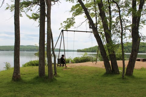 Children play ground, Lake view