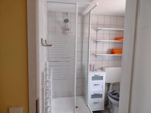 Bathroom, Living room