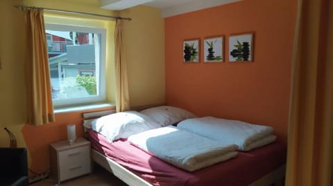 Property building, Living room, Bedroom