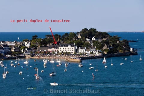 Le petit duplex du port de Locquirec - 100 m de la plage Appartement in Locquirec
