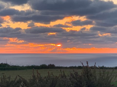 Natural landscape, Hiking, On site, Sunset