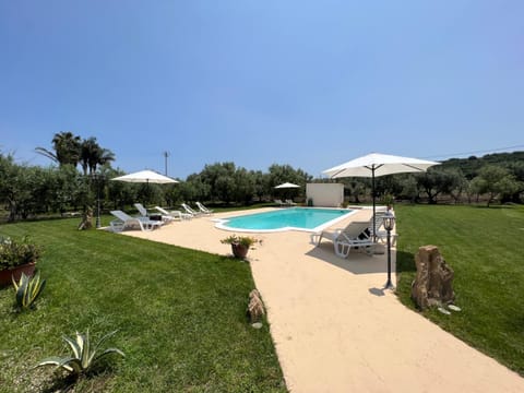 Natural landscape, Pool view, Swimming pool