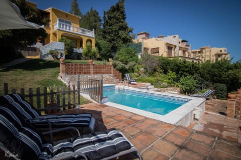 Property building, Pool view