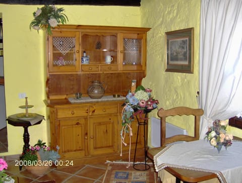Apartment mit kleiner Innenhof-Terrasse im rustikalen Stil Eigentumswohnung in Icod de los Vinos