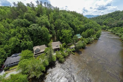 Above the River House in Swain County