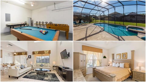 Bed, Game Room, Bedroom, Swimming pool, Family