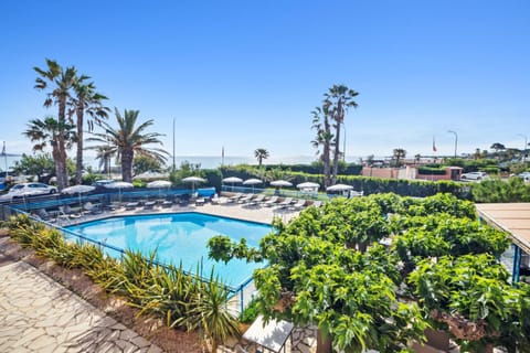 Property building, View (from property/room), Pool view, Swimming pool