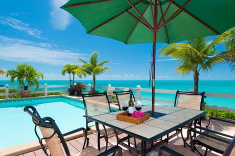 Sunset Point Oceanfront Villa Chalet in Turks and Caicos Islands