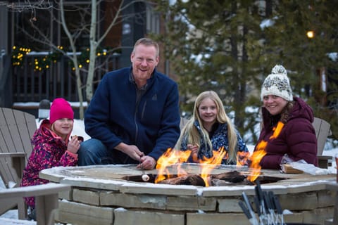 People, Winter, Guests, group of guests, Family, fireplace