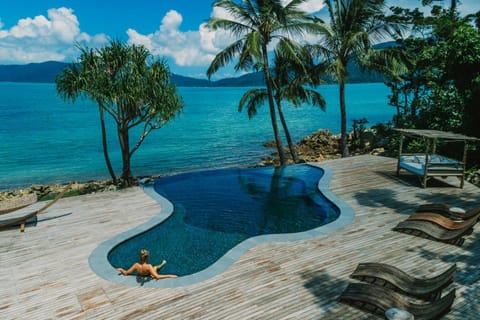 Pool view, Sea view, Swimming pool